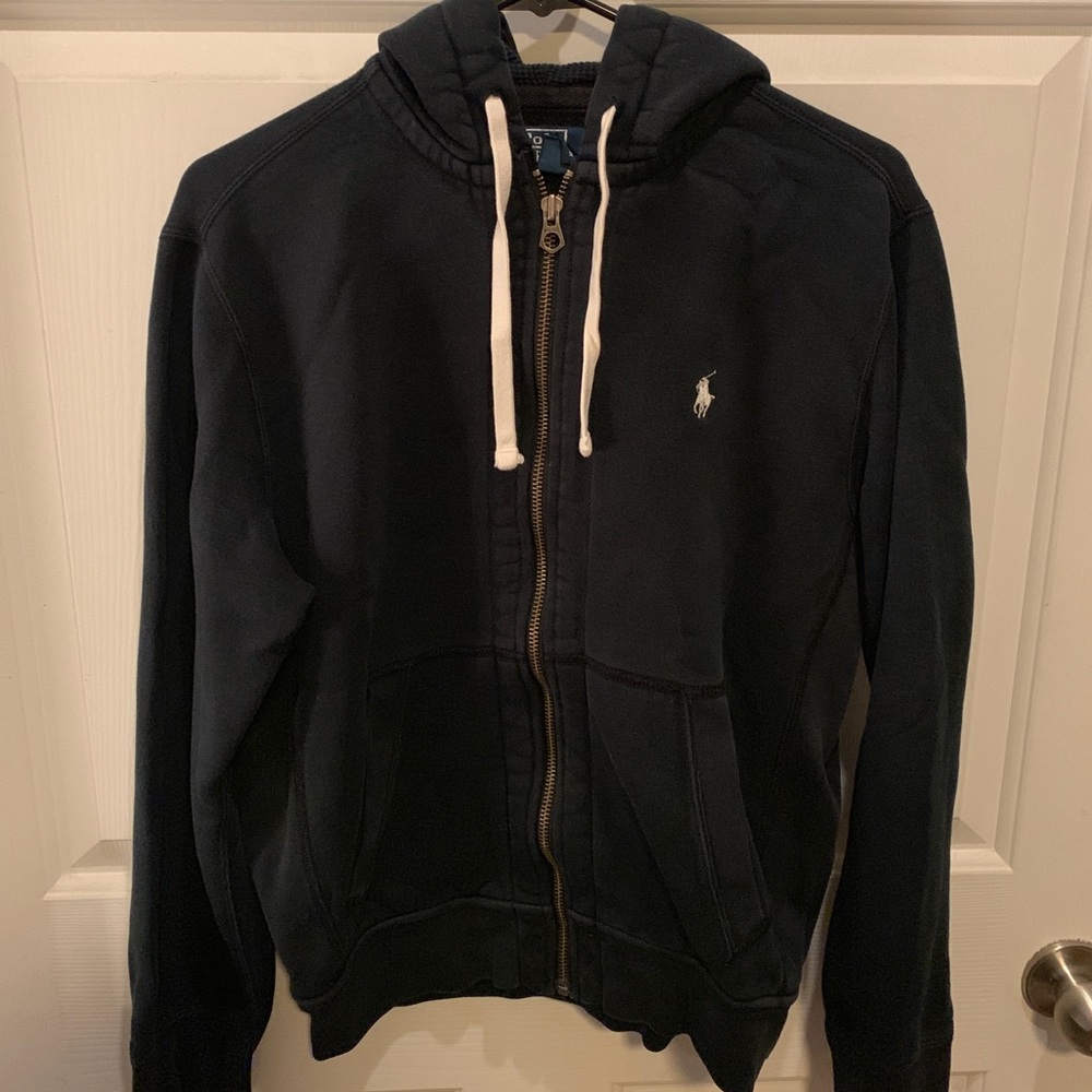 Polo Double-Knit Full-Zip Hoodie